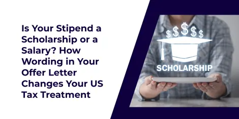 Scholarship vs salary tax guide